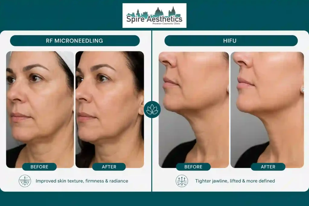 Can RF Microneedling and HIFU Be Combined Southampton?
